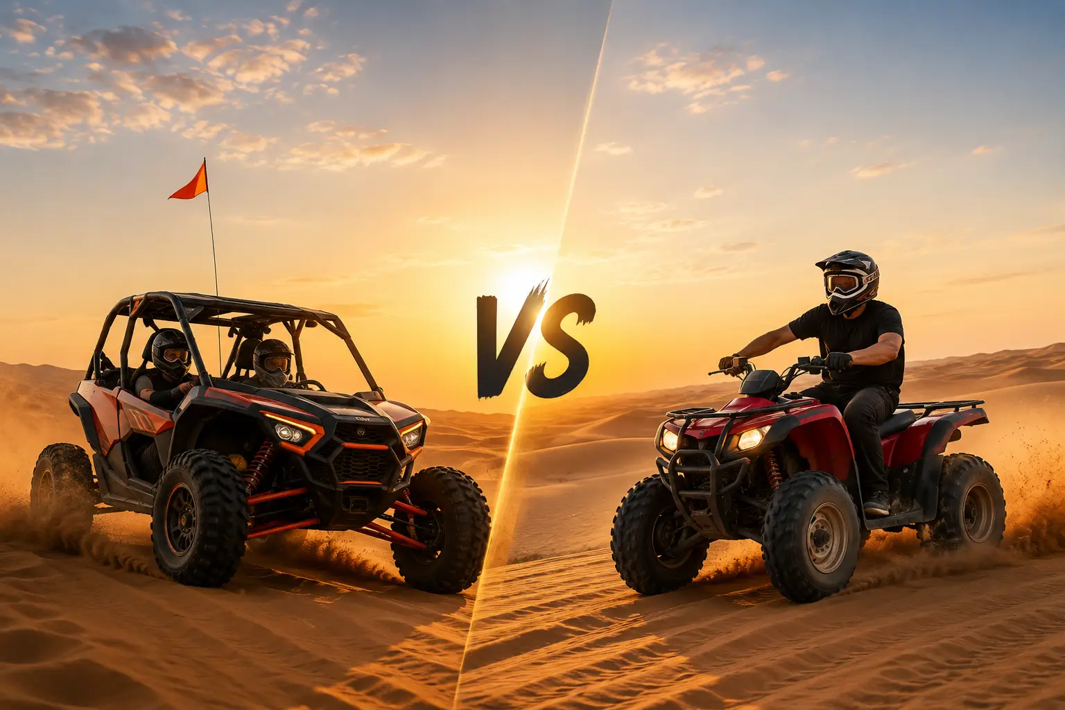 Dune Buggy Vs Quad Bike dubai